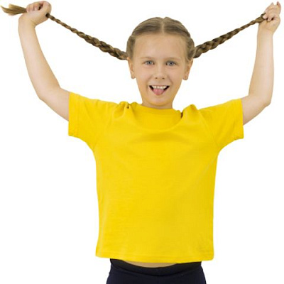 Футболка Star Kids, детская (желтый, 10 лет) (Желтый)