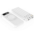 Внешний аккумулятор Authority с беспроводной зарядкой (5W), 10000 mAh, белый - Фото 4
