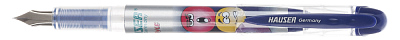 Перьевая ручка Hauser STYLE, пластик, синяя (Синий)