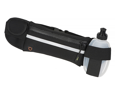 Спортивная сумка с бутылкой для бега Marathon (Чёрный)