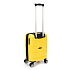 Чемодан TORBER В Отпуск, жёлтый, полипропилен, 33 х 22 х 53 см, 35 л - Фото 3