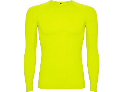 Термофутболка с длинным рукавом Prime мужская (Лаймовый пунш)