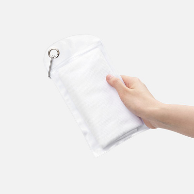 Охлаждающее полотенце Baffin, белое (Белый)