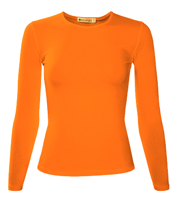 Футболка женская REDFORT стрейч, длинный рукав (Ярко-синий) Футболка женская REDFORT стрейч, длинный рукав (Ярко-синий)