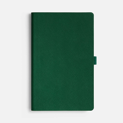 Ежедневник Lungo, недатированный, зеленый