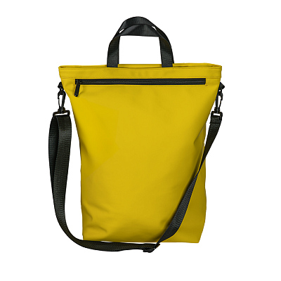 Рюкзак "Shop", т.синий, 42 х 39 х 13 см, 100% полиуретан (Желтый)