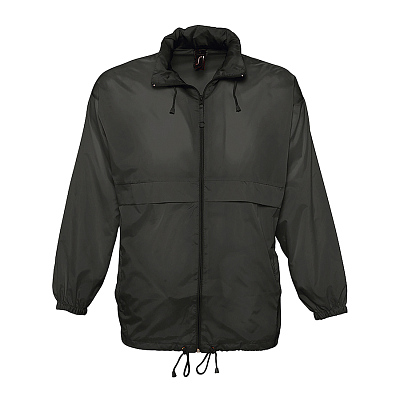 Ветровка водоотталкивающая унисекс SURF (Чёрный)