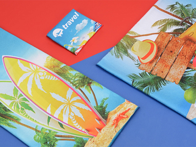 Двустороннее полотенце для сублимации Sublime, 50*90