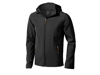 Куртка софтшел Langley мужская (Серый антрацит)