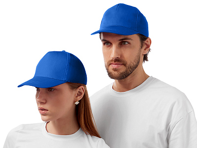 Бейсболка Memphis 230 (Синий классический)