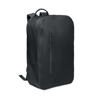 300D RPET computer backpack (Чёрный)