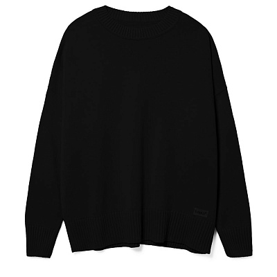 Джемпер оверсайз унисекс Stated в сумке, синий (морская волна) (Чёрный)