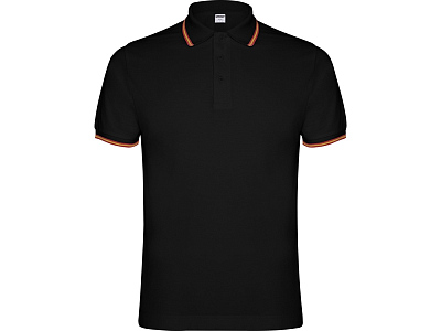 Рубашка поло Nation мужская (Чёрный)