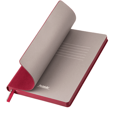 Ежедневник Rain недатированный, бургунди (Бордовый, серый, бежевый)
