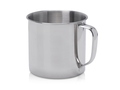 Кружка из нержавеющей стали Trek S (Серебристый)