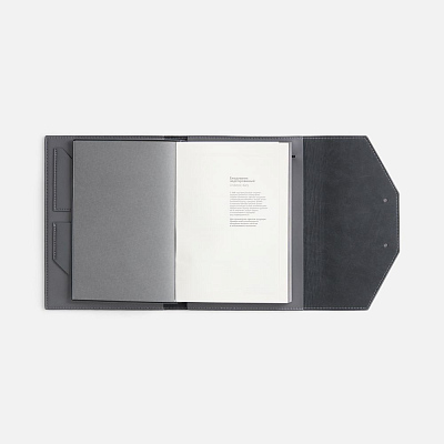 Ежедневник-органайзер Clean Slate, недатированный, серый