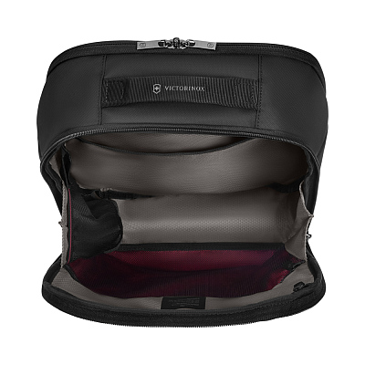 Рюкзак VICTORINOX Crosslight City Daypack, черный, RPET полиэстер, 32x18x46 см, 20 л