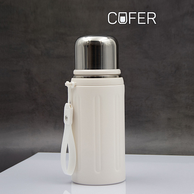 Термос Groove (слоновая кость) (Слоновая кость)