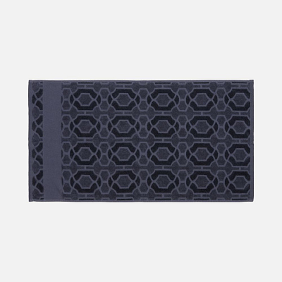 Полотенце Velin, среднее, темно-серое