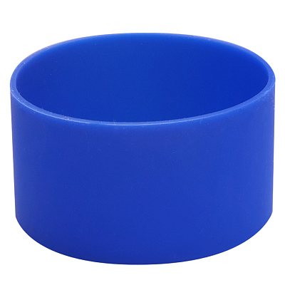 Манжета силиконовая для термобутылки Olivia  (Синий)