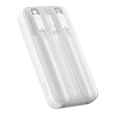 ПЗУ Baseus Comet Series Dual-Cable 20000mAh 22.5W, черный