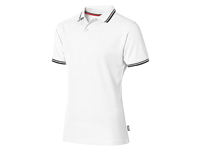 Рубашка поло Deuce мужская (Белый/черный)