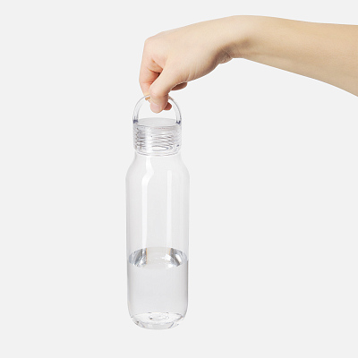 Бутылка для воды Импульс (Impulse), прозрачная