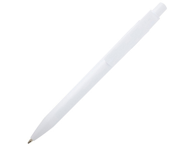 Ручка шариковая из переработанной пластмассы Unica (Белый)