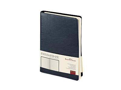 Ежедневник недатированный А5 Milano (Тёмно-синий)