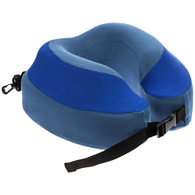 Дорожная подушка Piligrim, синяя (Синий)
