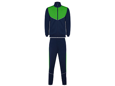 Спортивный костюм Evans, мужской (Синий нэйви/папоротниковый)