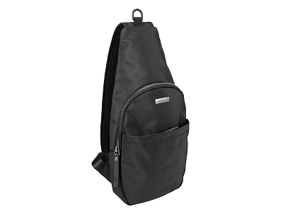 Рюкзак Contratempo с одним плечевым ремнем (Чёрный)