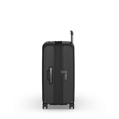 Чемодан VICTORINOX Airox Advanced, черный матовый, 100% поликарбонат Makrolon, 46x29x69 см, 75 л