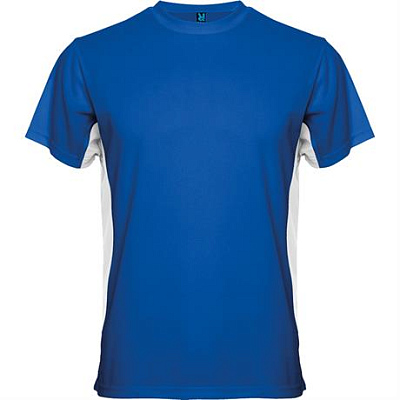 Спортивная футболка TOKYO мужская, КОРОЛЕВСКИЙ СИНИЙ/БЕЛЫЙ 2XL (Королевский синий/белый)