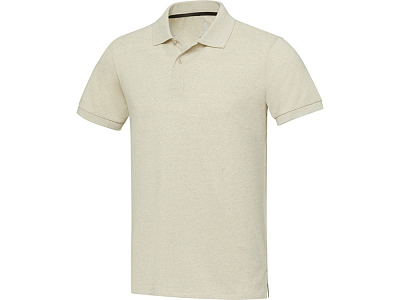 Рубашка поло Emerald, унисекс (Бежевый)