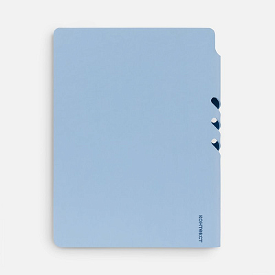 Ежедневник Flexpen Shall, недатированный, голубой