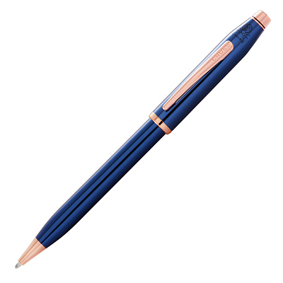Шариковая ручка Cross Century II Translucent Cobalt Blue Lacquer