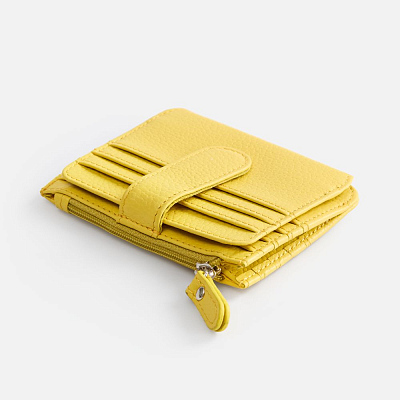 Картхолдер на молнии Unison  (Желтый)