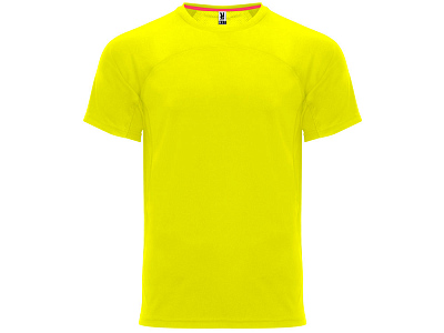 Спортивная футболка Monaco унисекс (Неоновый желтый)