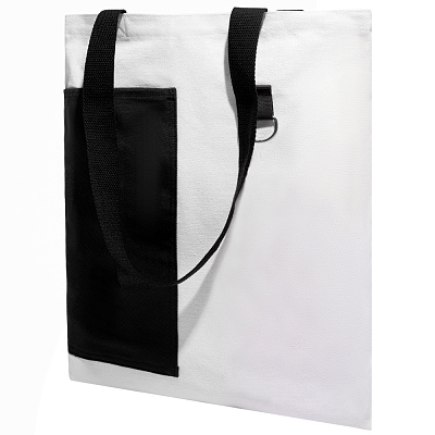 Сумка для покупок BANSHEE 325 г/м², чёрная (Чёрный)