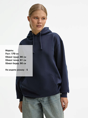 Худи унисекс Condor, темно-синее