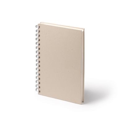Блокнот на пружине RANIC, бежевый