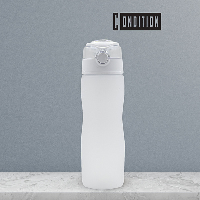 Бутылка для воды AqualityBottle (белый) (Белый)