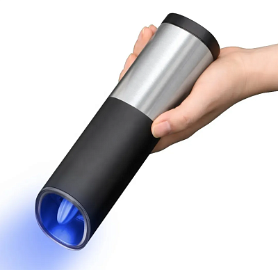 Электрическая мельница для специй Circle Joy Gravity Electric Grinder, серебро