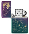 Зажигалка ZIPPO Starry Sky с покрытием Iridescent, латунь/сталь, фиолетовая, матовая, 38x13x57 мм - Фото 4