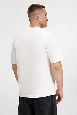 Футболка оверсайз унисекс Avenu, молочно-белая