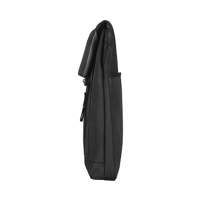 Сумка наплечная VICTORINOX Altmont Original Flapover Digital Bag, чёрная, нейлон, 26x10x30 см, 7 л