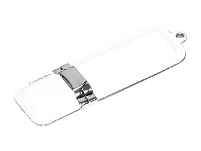 USB 3.0- флешка на 64 Гб классической прямоугольной формы (Белый/серебристый)