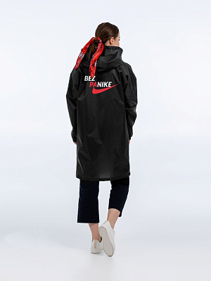 Дождевик Bez Panike, темно-синий (Чёрный)