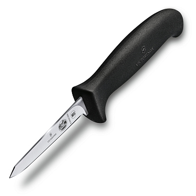 Нож для птицы VICTORINOX Fibrox с лезвием 8 см, чёрный